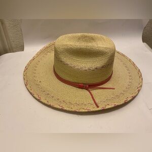 Cavender’s Elegant Tan and Pink infant’s Hat